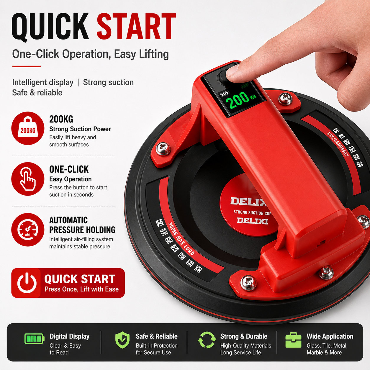 ProLift Electric Vacuum Suction Cup
