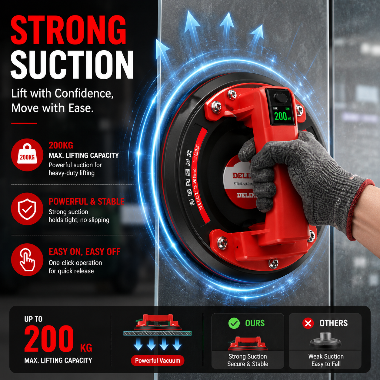ProLift Electric Vacuum Suction Cup