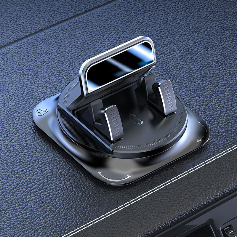 Car phone holder 360 degree rotation. suitablefor car navigation in-car dashboard. horizontaland vertica screen adjustment angle.suctioncup fixed non-slip mobile phone holdersuitable for iPhone and Android